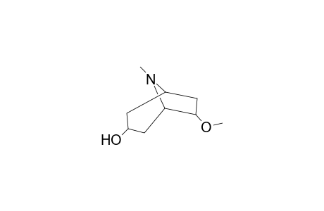 8-Azabicyclo[3.2.1]octan-3-ol, 6-methoxy-8-methyl-