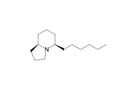 (+-)-Indolizidine-209D