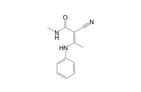 (Z)-2-cyano-N-methyl-3-phenylazanyl-but-2-enamide