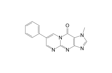 7-Phenyl-10-oxo-1-methyl-9,10-dihydropyrimido[1,2-a]-purine