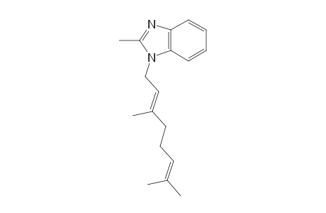 1H-Benzimidazole, 1-(3,7-dimethyl-2,6-octadienyl)-2-methyl-