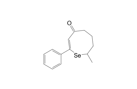 8-Methyl-2-phenyl-5.6.7.8-tetrahydroselenocin-4-one