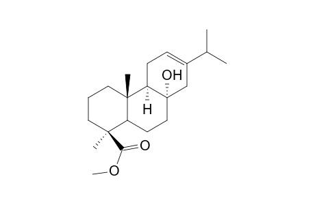 8.alpha.-Podocarp-12-en-15-oic acid, 8-hydroxy-13-isopropyl-, methyl ester