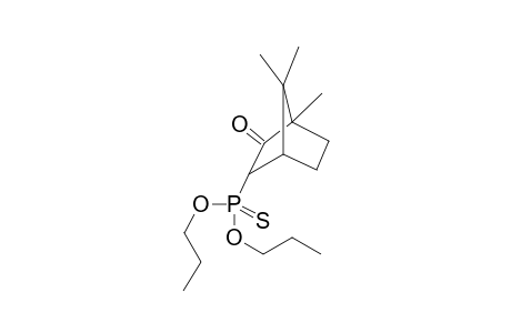 3-(di-n-propoxythiophosphinyl)camphor