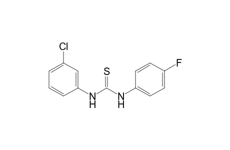 Thiourea, N-(3-chlorophenyl)-N'-(4-fluorophenyl)-