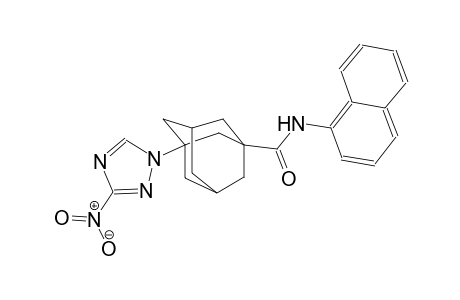 N-(1-naphthyl)-3-(3-nitro-1H-1,2,4-triazol-1-yl)-1-adamantanecarboxamide