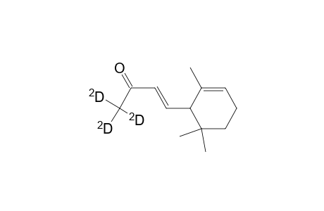 3-Buten-2-one-1,1,1-D3, 4-(2,6,6-trimethyl-2-cyclohexen-1-yl)-
