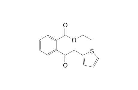 Ethyl 2-(2-(thiophen-2-yl)acetyl)benzoate
