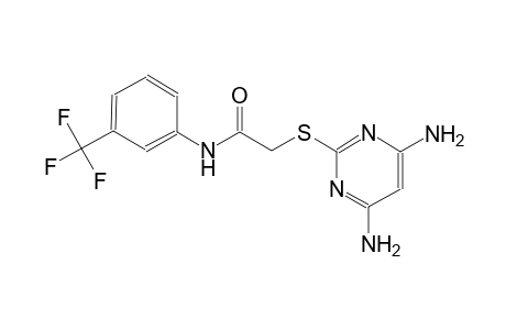 acetamide, 2-[(4,6-diamino-2-pyrimidinyl)thio]-N-[3-(trifluoromethyl)phenyl]-