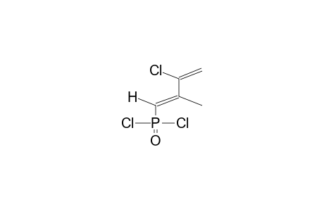 (E)-2-METHYL-3-CHLORO-1,3-BUTADIENYLDICHLOROPHOSPHONATE