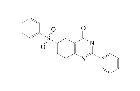 2-PHENYL-6-(PHENYLSULFONYL)-5,6,7,8-TETRAHYDRO-3H-QUINAZOLIN-4-ONE