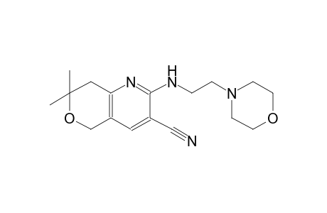 5H-pyrano[4,3-b]pyridine-3-carbonitrile, 7,8-dihydro-7,7-dimethyl-2-[[2-(4-morpholinyl)ethyl]amino]-