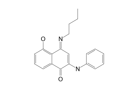 N-BUTYL-5-HYDROXY-2-PHENYLAMINO-1,4-NAPHTHOQUINON-4-IMINE