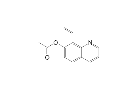 7-Acetoxy-8-ethenylquinoline