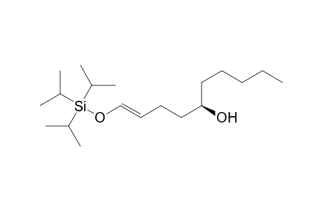 (E,5R)-1-tri(propan-2-yl)silyloxy-1-decen-5-ol