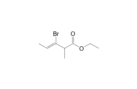 Ethyl 3-bromo-2-methyl-3-pentenoate