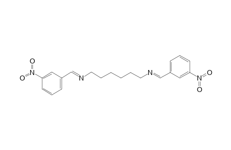 Hexane, 1,6-bis(3-nitrobenzylidenamino)-