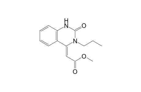 (Z)-(2-Oxo-3-propyl-2,3-dihydro-1H-quinazolin-4-ylidene)acetic acid methyl ester