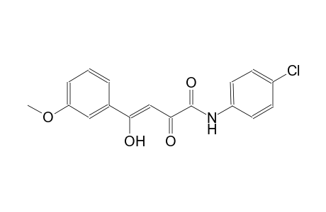 (3Z)-N-(4-chlorophenyl)-4-hydroxy-4-(3-methoxyphenyl)-2-oxo-3-butenamide