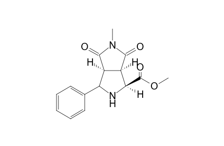 Pyrrolo[3,4-c]pyrrole-1-carboxylic acid, octahydro-5-methyl-4,6-dioxo-3-phenyl-, methyl ester, (1S,3aS,6aR)-