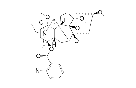 N-Deacetyl-lappaconitine - N-oxide
