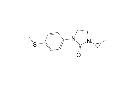 1-Methoxy-3-[4-(methylsulfanyl)phenyl]-2-imidazolidinone