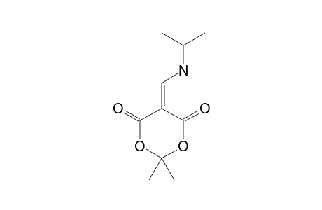 5-(1-METHYLETHYLAMINOMETHYLENE)-2,2-DIMETHYL-1,3-DIOXANE-4,6-DIONE