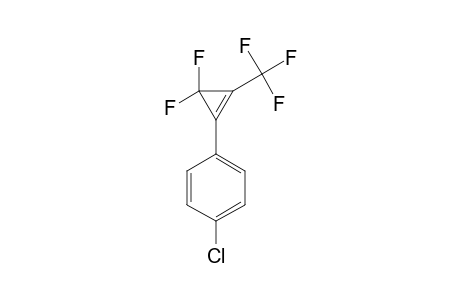 1-chloro-4-[3,3-difluoro-2-(trifluoromethyl)-1-cyclopropenyl]benzene