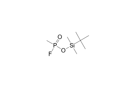 Methylphosphonic acid, fluoroanhydride, tert-butyldimethylsilyl ester