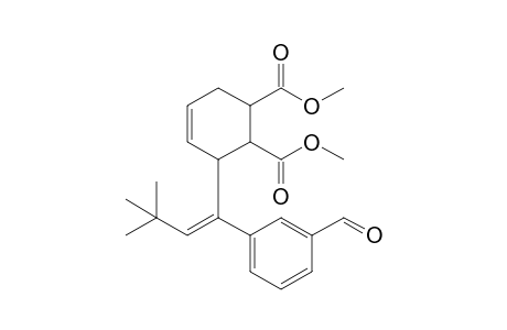 Dimethyl 3-[3',3'-dimethyl-1'-(3"-formylphenyl)but-1'-enyl]cyclohex-4-ene-1,2-dicarboxylate