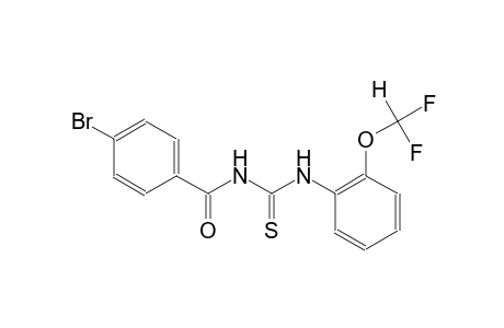 N-(4-bromobenzoyl)-N'-[2-(difluoromethoxy)phenyl]thiourea