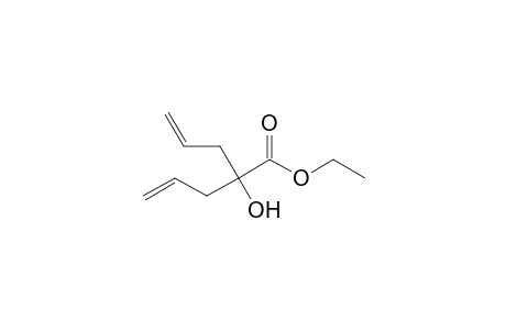 Ethyl 2-(prop-2'-ene)-2-hydroxypent-4-enoic acid