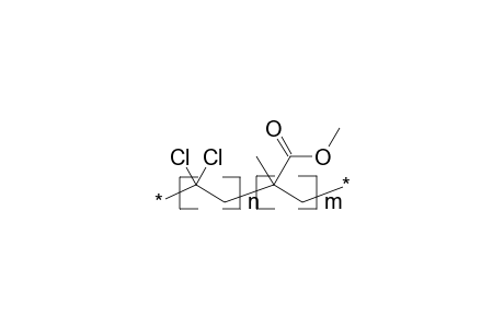 Poly(vinylidene chloride-co-methyl methacrylate), 1:1