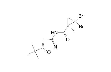 2,2-dibromo-N-(5-tert-butyl-3-isoxazolyl)-1-methylcyclopropanecarboxamide
