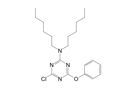 2-Chloro-4-(dihexylamino)-6-phenoxy-1,3,5-triazine