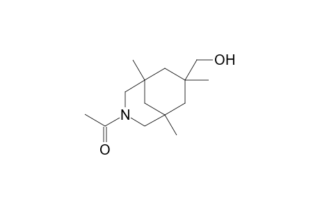 1-[7-(Hydroxymethyl)-1,5,7-trimethyl-3-azabicyclo[3.3.1]nonan-3-yl]ethan-1-one