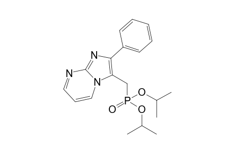 3-(diisopropoxyphosphorylmethyl)-2-phenyl-imidazo[1,2-a]pyrimidine