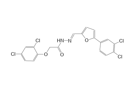 2-(2,4-dichlorophenoxy)-N'-{(E)-[5-(3,4-dichlorophenyl)-2-furyl]methylidene}acetohydrazide