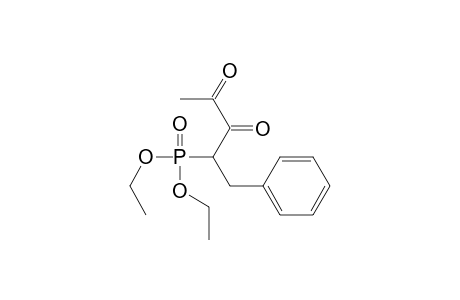 Diethyl 1-benzyl-2,3-dioxobutylphosphonate
