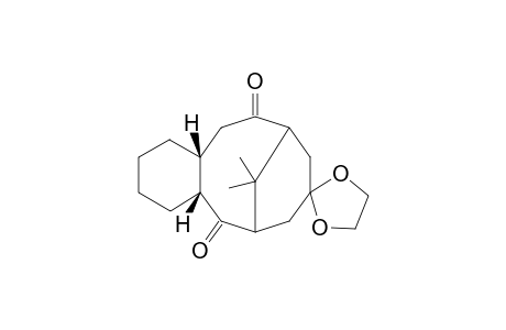 2',3',4',4'a.beta.,7',8',9',10',12',12'a.beta.-decahydro-13',13'-dimethylspiro-[1,3-dioxolane-2,8',6'.beta.,10'.beta.-methanobenzocyclodecene]-5',11'-(1'H,6'H)-dione