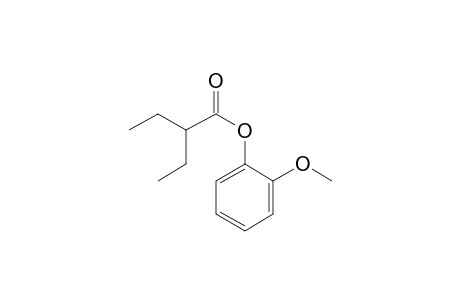 2-Ethylbutyric acid, 2-methoxyphenyl ester