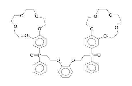 1,10-DIPHENYL-1,10-DIOXO-1,10-(4,4'-BIS-BENZO-15-CROWN-5)-5,6-BENZO-4,7-DIOXA-1,10-DIPHOSPHADECANE