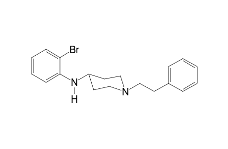 N-(2-Bromophenyl)-1-(2-phenylethyl)piperidin-4-amine