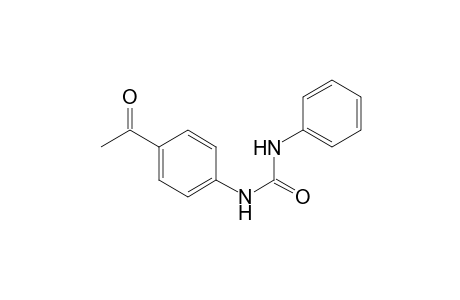 Urea, N-(4-acetylphenyl)-N'-phenyl-