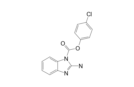 4-CHLOROPHENYL-2-AMINO-1H-BENZIMIDAZOLE-1-CARBOXYLATE