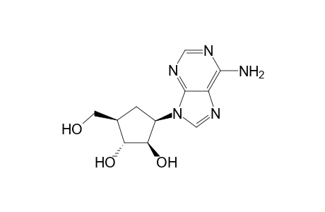 3-(6-aminopurin-9-yl)-5-(hydroxymethyl)cyclopentane-1,2-diol
