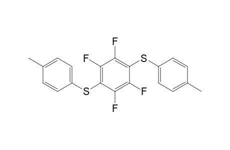 2,3,5,6-tetrafluoro-1,4-bis(4-tolylthio)benzene