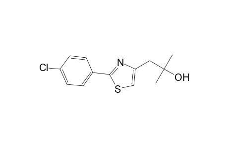 4-Thiazoleethanol, 2-(p-chlorophenyl)-.alpha.,.alpha.-dimethyl-