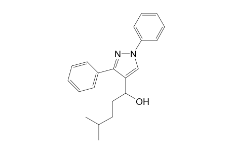 1-(1H-1,3-Diphenylpyrazol-4-yl)-4-methylpentan-1-ol