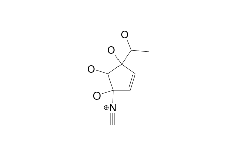 1-(1,2,3-TRIHYDROXY-3-ISOCYANO-4-CYCLOPENTEN-1-YL)-ETHANOL;MR-566B